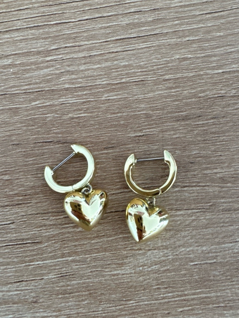 Ana Luisa 14k gold heart earrings